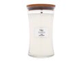 WoodWick Linen 610 ml - 610ml - Vonná svíčka