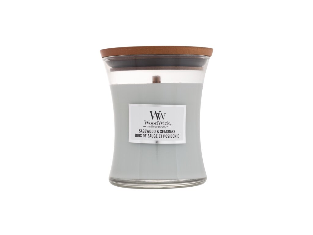 WoodWick Sagewood & Seagrass 275 ml - 275ml - Vonná svíčka