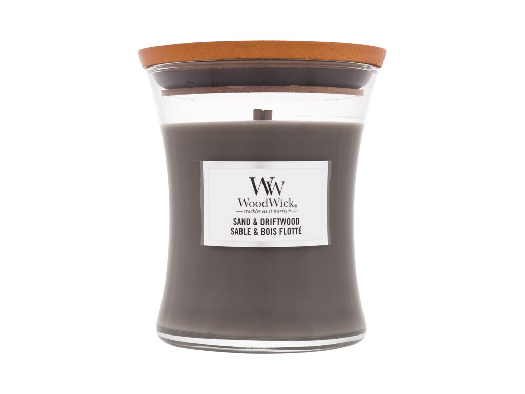 WoodWick Sand & Driftwood 275 ml - 275ml - Vonná svíčka