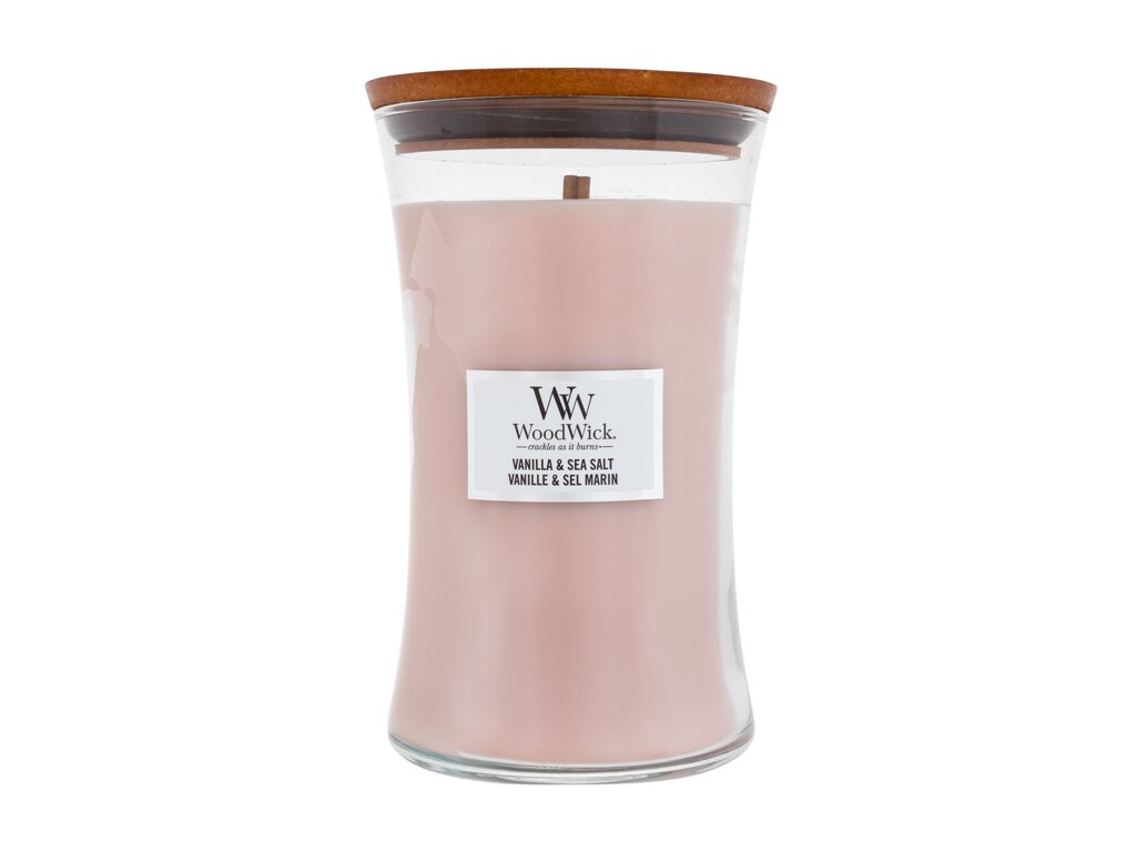 WoodWick Vanilla & Sea Salt 610 ml - 610ml - Vonná svíčka