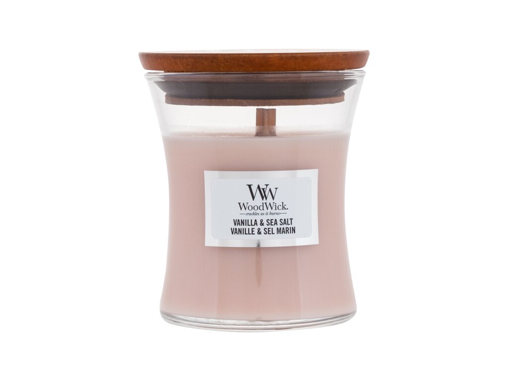 WoodWick Vanilla & Sea Salt 85 ml - 85ml - Vonná svíčka