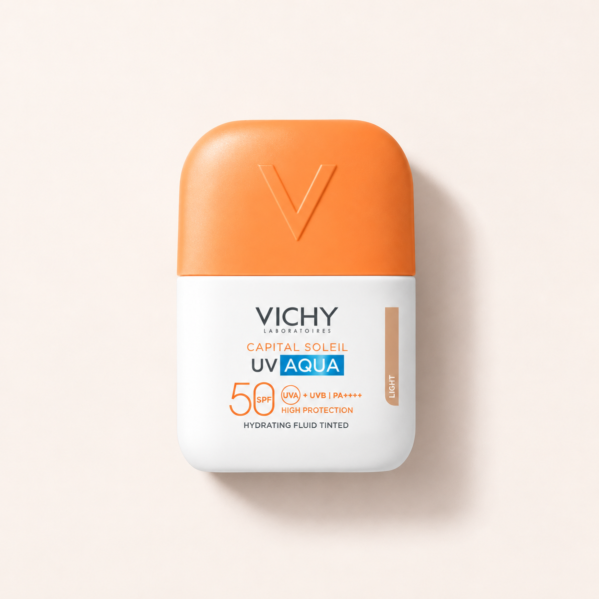 Vichy Capital Soleil UV Aqua tónovaný hydratační fluid SPF 50 odstín Light 50 ml – MrRizz