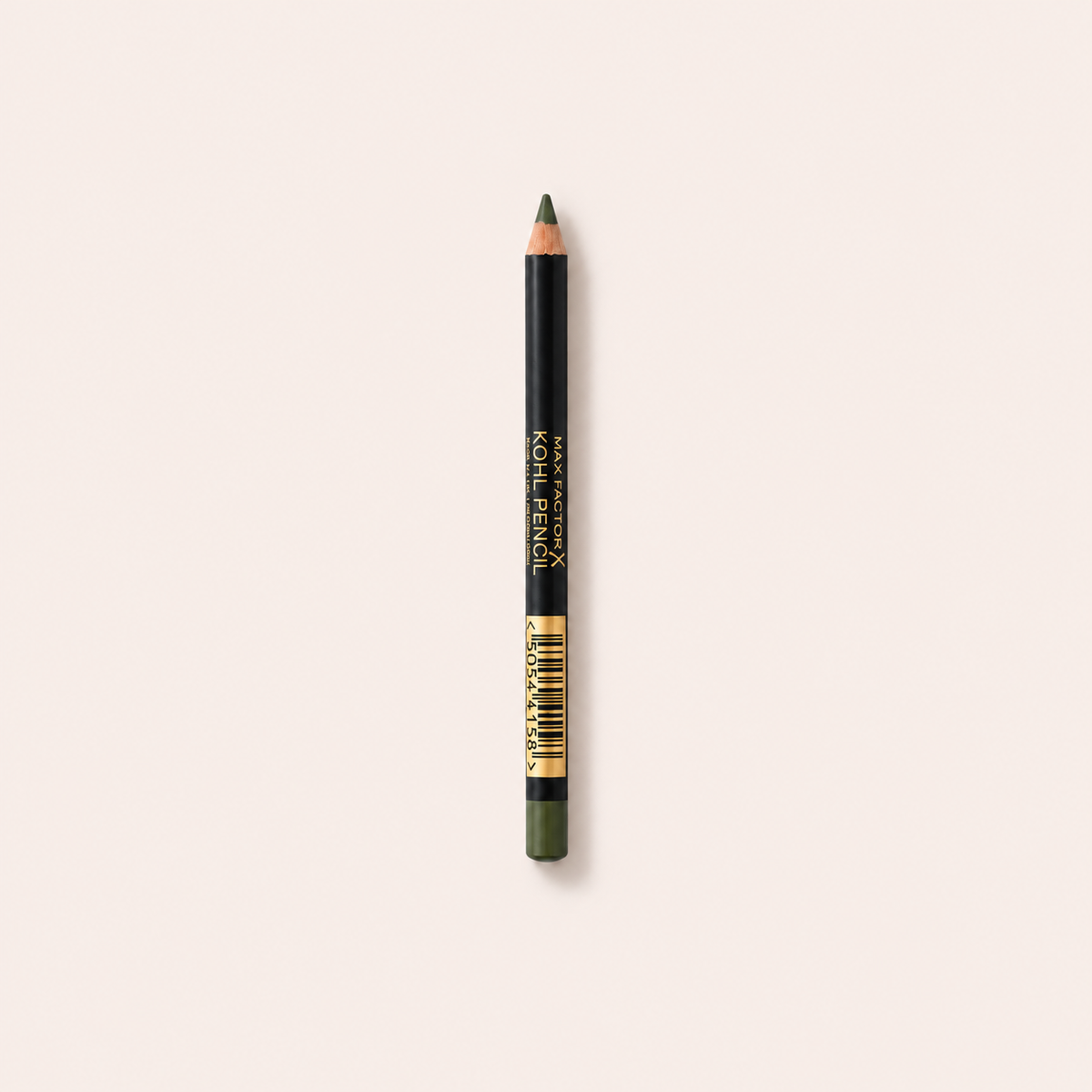 Tužka na oči Max Factor Kohl Pencil 070 Olive na béžovém pozadí – MrRizz