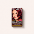 Revlon ColorSilk Beautiful Color odstín48 Burgundy – produktové balení na světlém pozadí – MrRizz