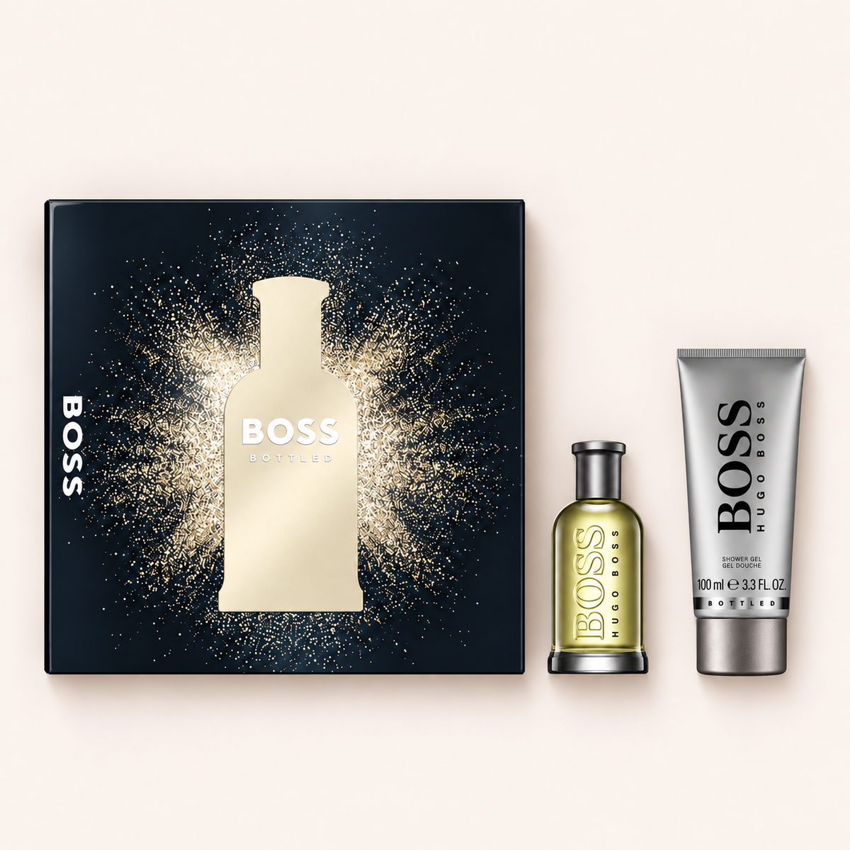 HUGO BOSS Boss Bottled – dárkový set EDT 50 ml a sprchový gel 100 ml – MrRizz