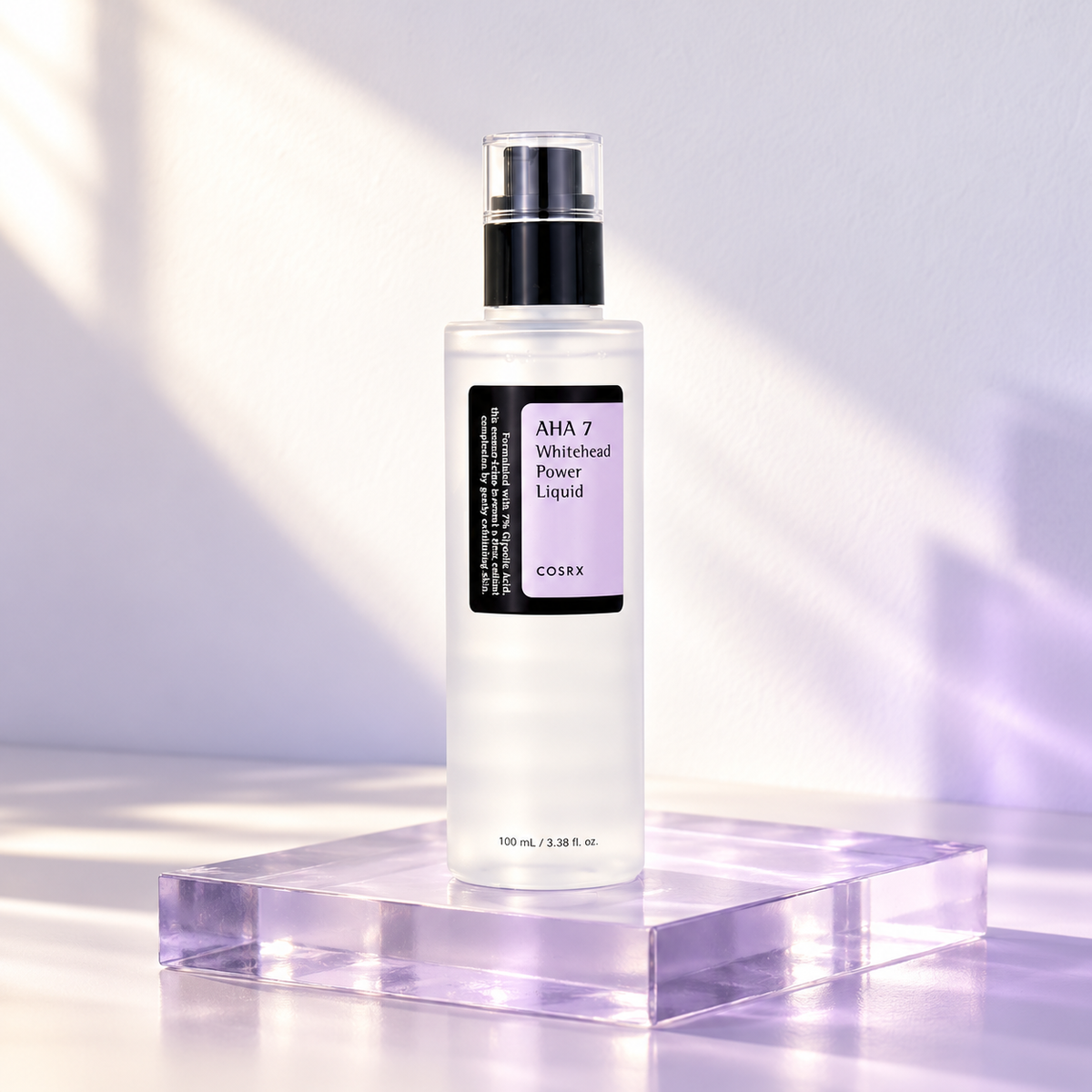 COSRX AHA 7 Whitehead Power Liquid 100 ml – atmosférická fotografie – MrRizz