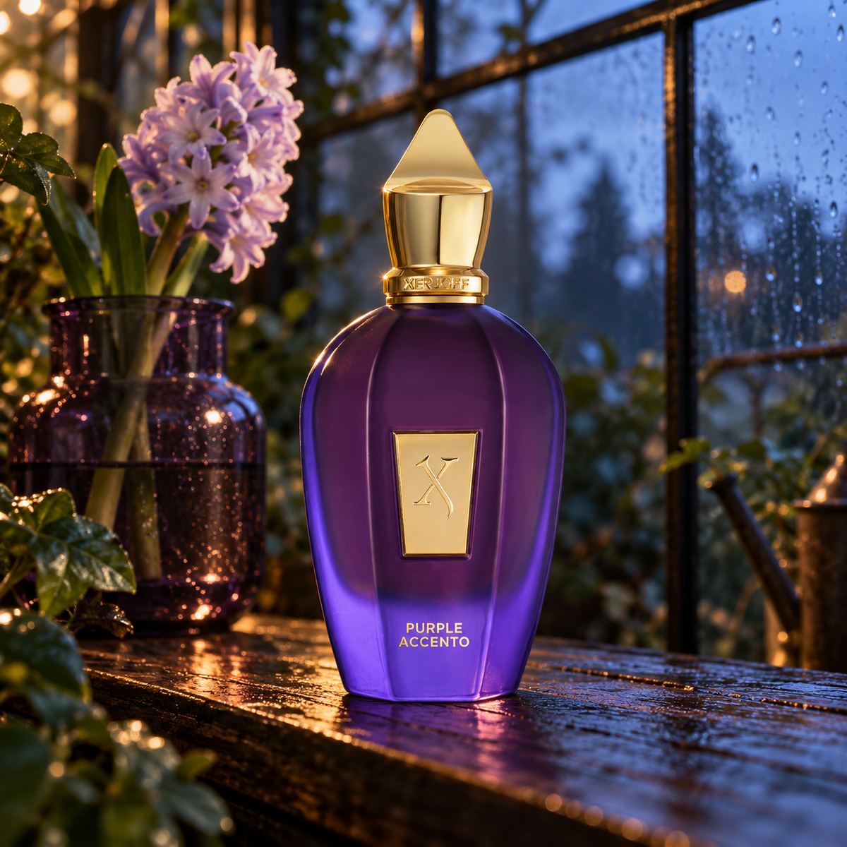 Xerjoff V Collection Purple Accento 100 ml – atmosférická fotografie – MrRizz