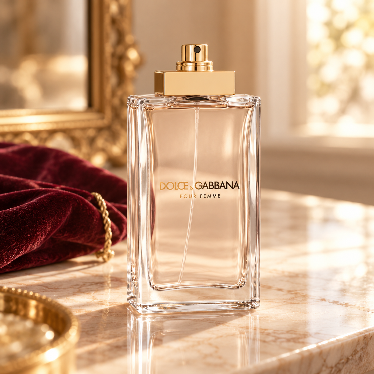 Dolce&Gabbana Pour Femme 100 ml – atmosférická fotografie – MrRizz