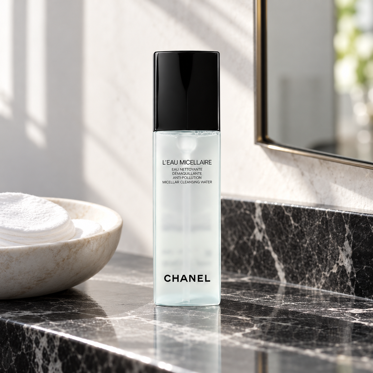 Chanel L´Eau Micellaire 150 ml – atmosférická fotografie – MrRizz