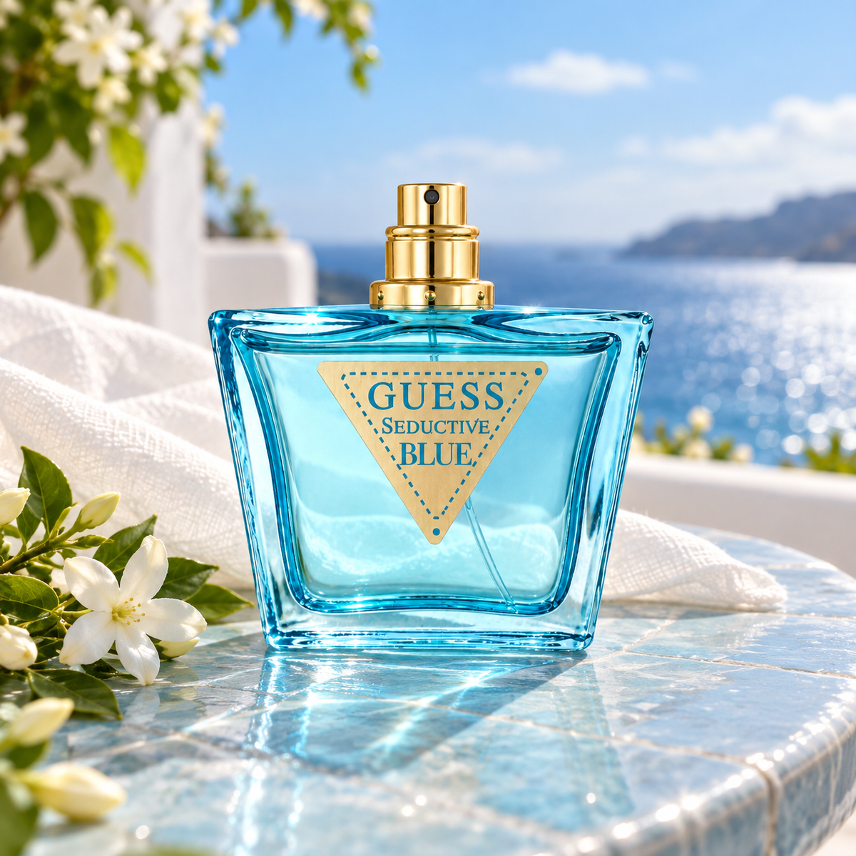 GUESS Seductive Blue 75 ml – atmosférická fotografie – MrRizz
