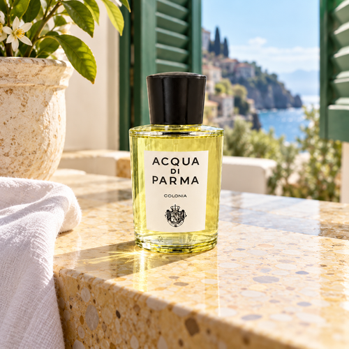 Acqua di Parma Colonia Kolínská voda 100 ml – atmosférická fotografie – MrRizz