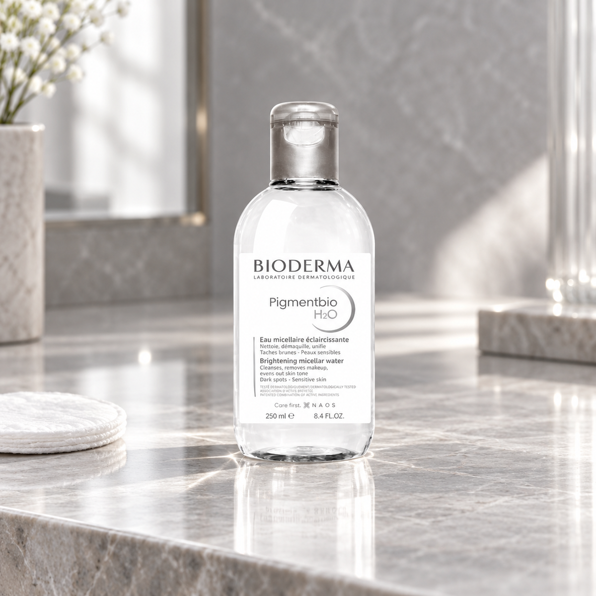 BIODERMA Pigmentbio H2O Brightening Micellar Water 250 ml – atmosférická fotografie – MrRizz