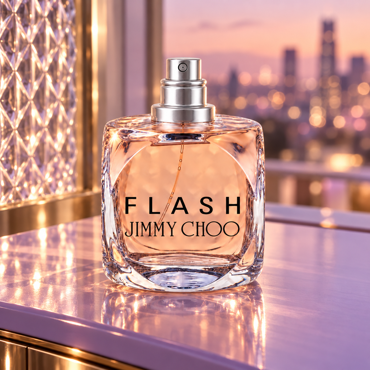 Jimmy Choo Flash 100 ml – atmosférická fotografie – MrRizz