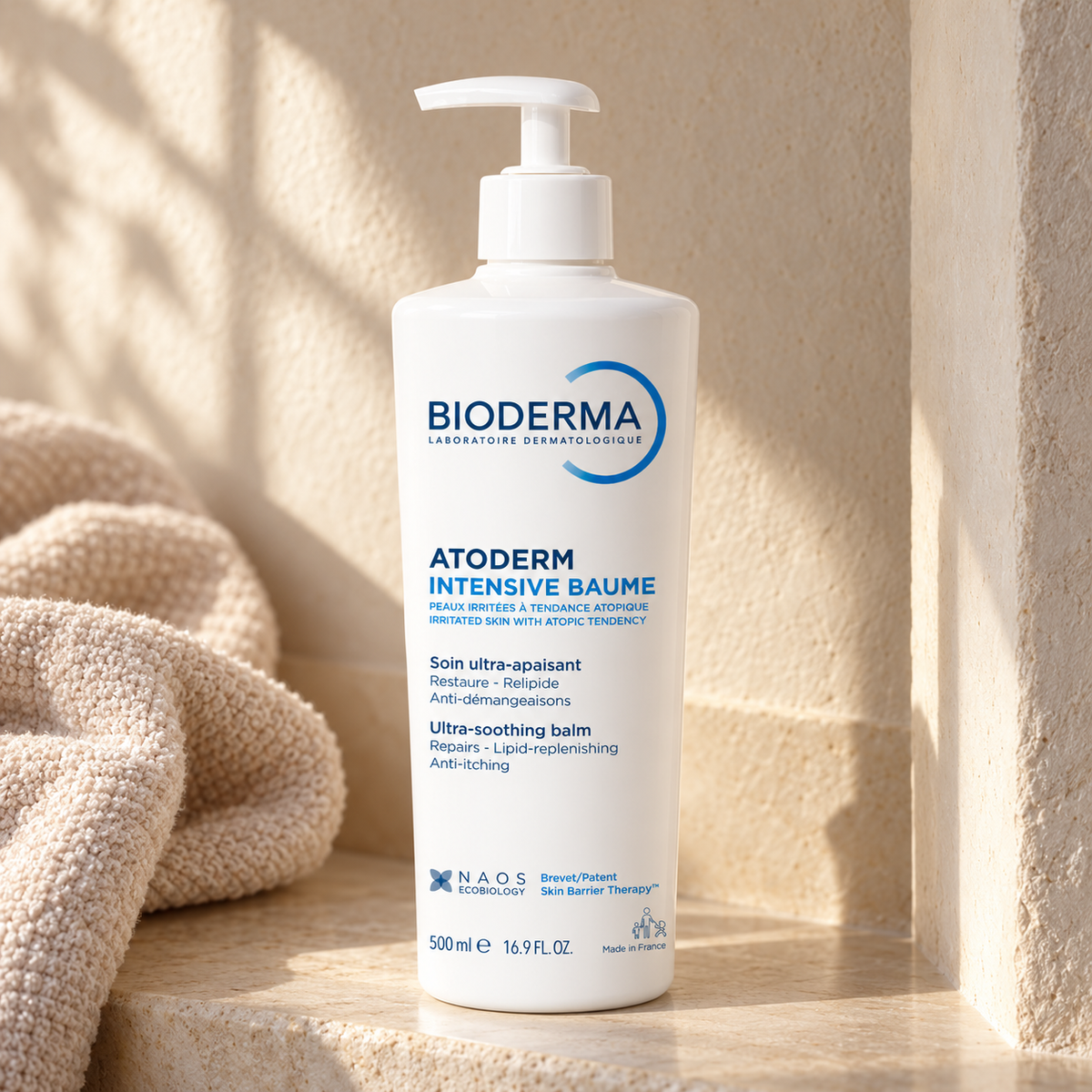 BIODERMA Atoderm Intensive Baume 500 ml – atmosférická fotografie – MrRizz