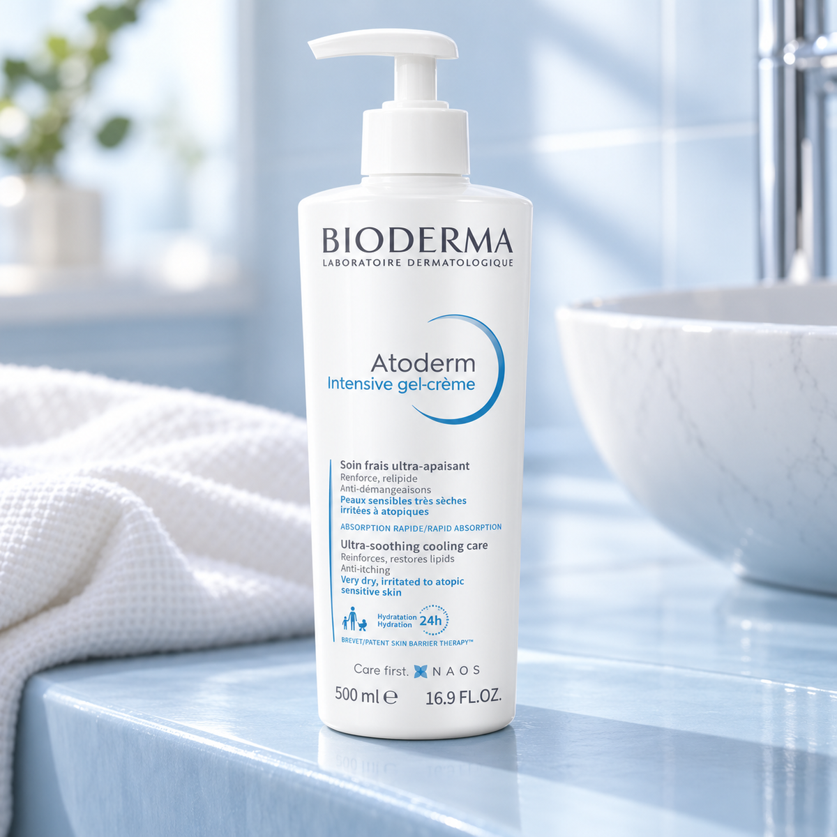 BIODERMA Atoderm Intensive Gel-Creme 500 ml – atmosférická fotografie – MrRizz