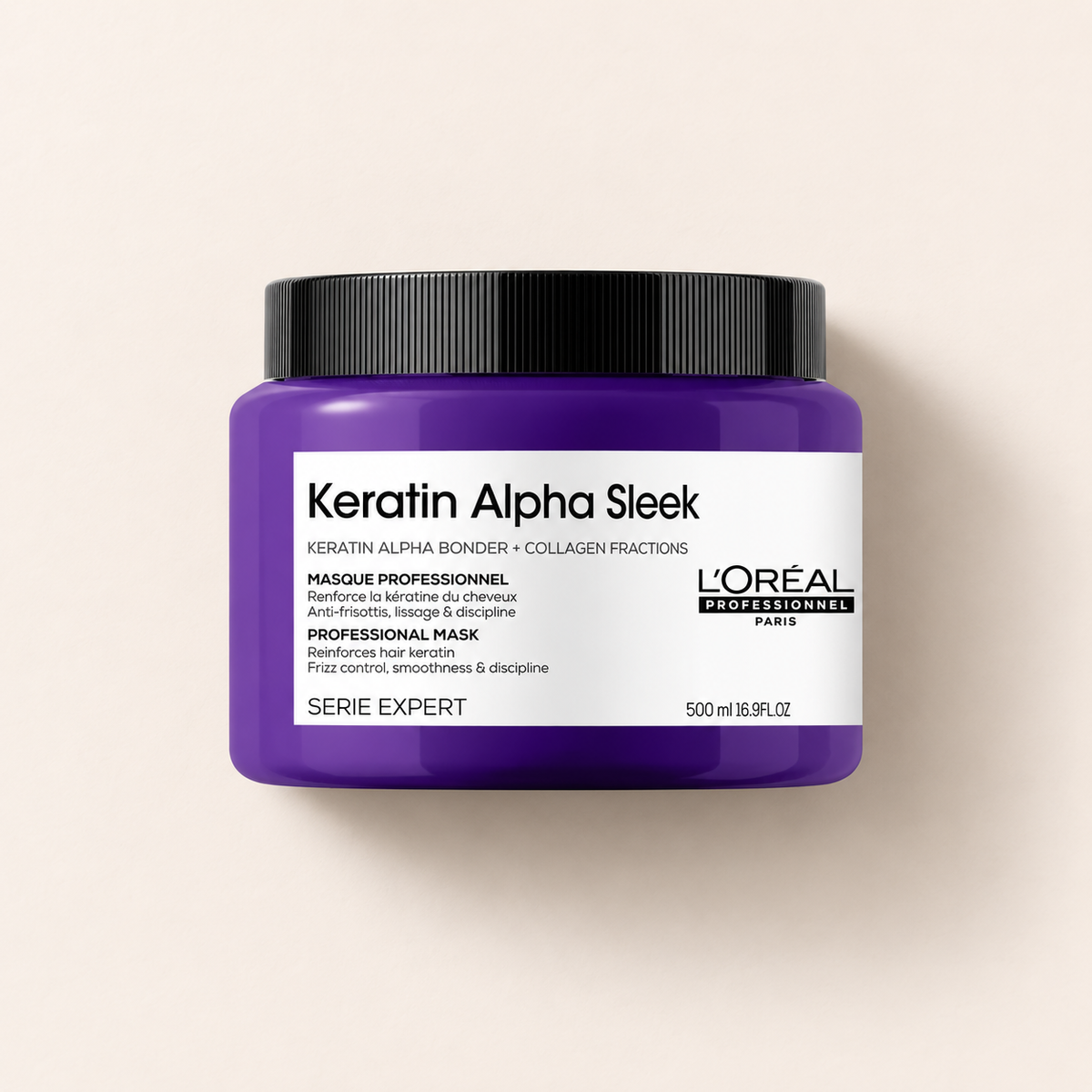 L'Oréal Professionnel Keratin Alpha Sleek Professional Mask 500 ml – MrRizz