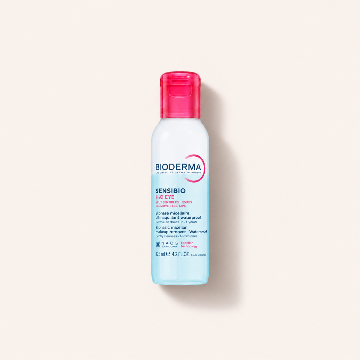 BIODERMA Sensibio H2O Eye Biphasic Micellar Makeup Remover 125 ml
