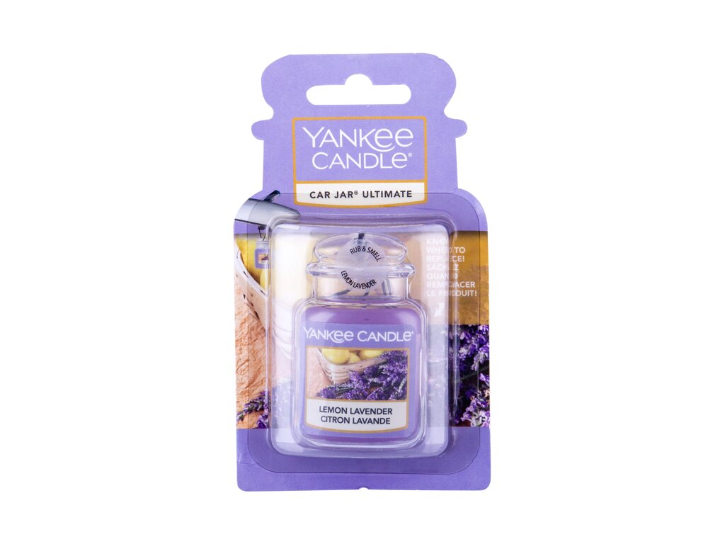 Yankee Candle Lemon Lavender Car Jar 1 ml - 1ml - Vůně do auta