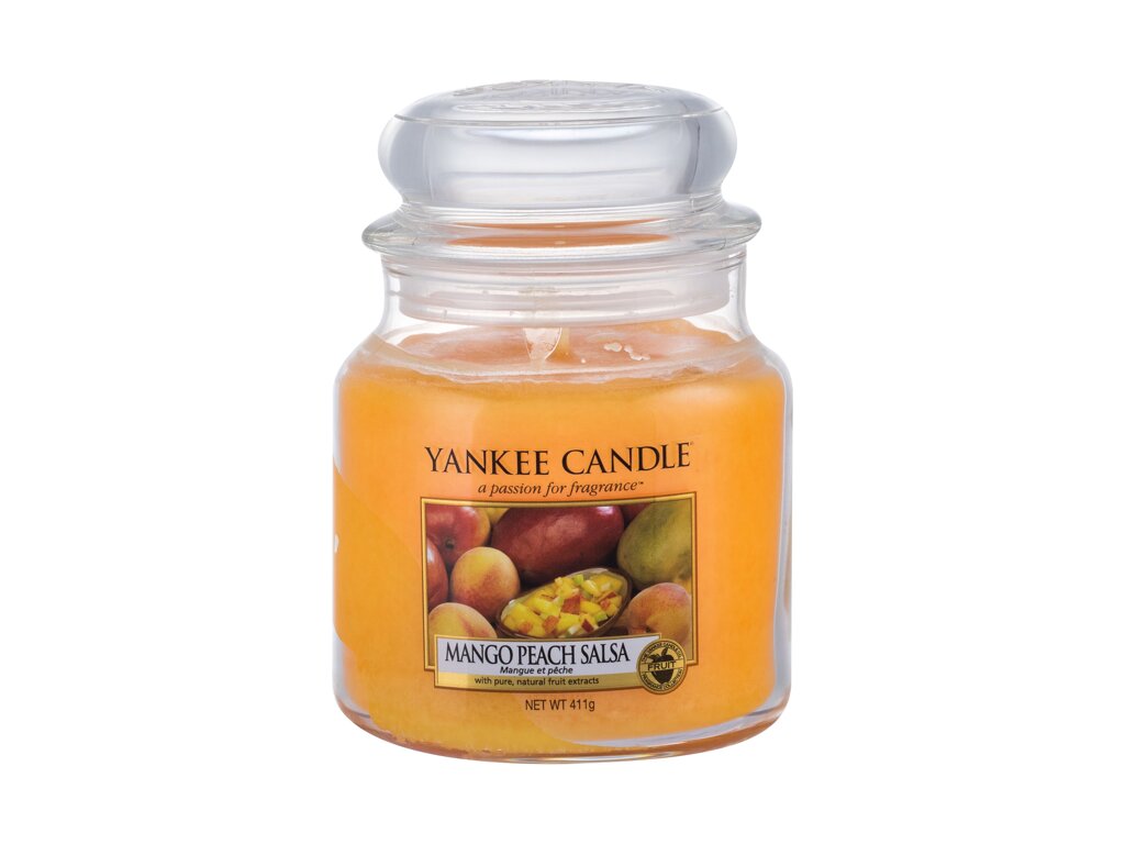 Yankee Candle Mango Peach Salsa 411 ml - 411ml - Vonná svíčka