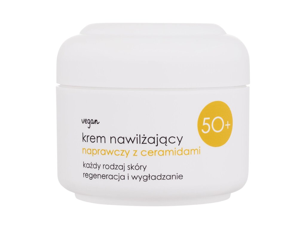 Ziaja 50+ Moisturizing Cream With Ceramides 50 ml - 50ml - Denní pleťový krém