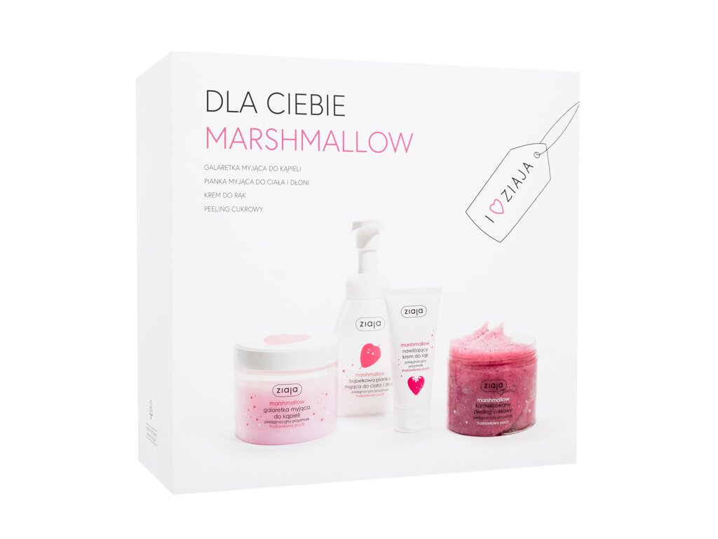 Ziaja I Love Marshmallow 300 ml - 300ml - Tělový peeling