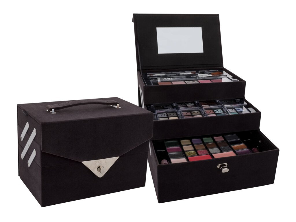 ZMILE COSMETICS Beauty Case Velvety Limited Grey 80,2 ml - 80,2ml - Dekorativní kazeta